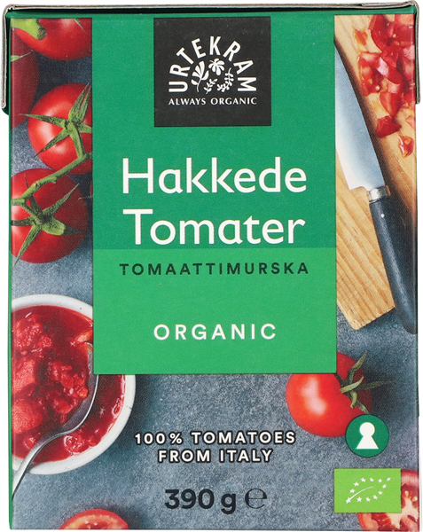 Hakkede tomater øko