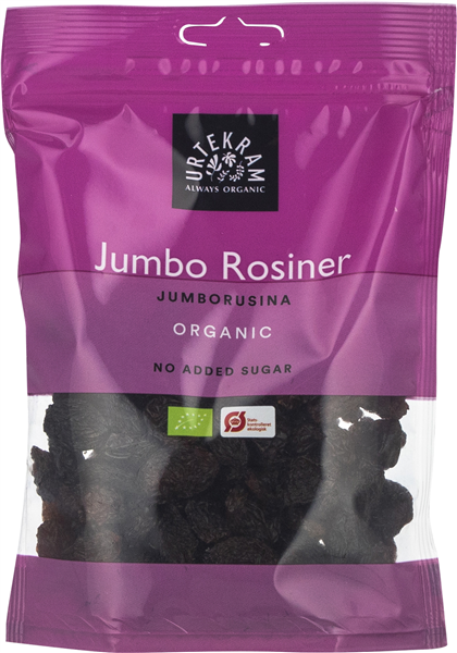 Urt. Raisins Jumbo Øko