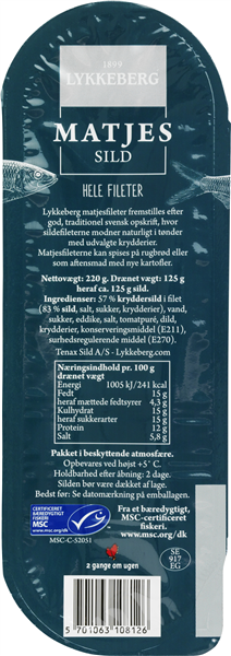 Neptun Matjesfilet 125/200