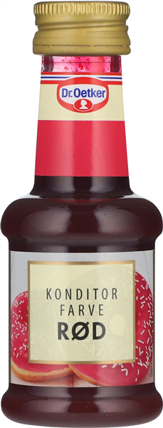Oetker Konditorfarve Rød