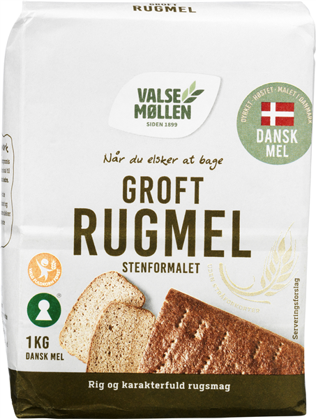 Valsemøllen Groft Rugmel