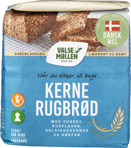 Valsemøllen Kernerugbrød – produktbillede