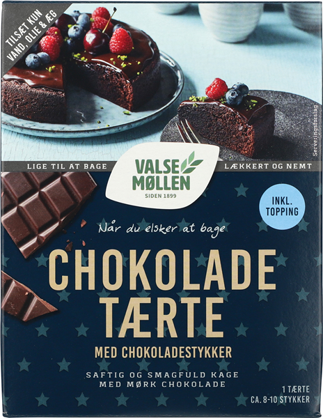 Valsem. Chokoladetærte Bl.