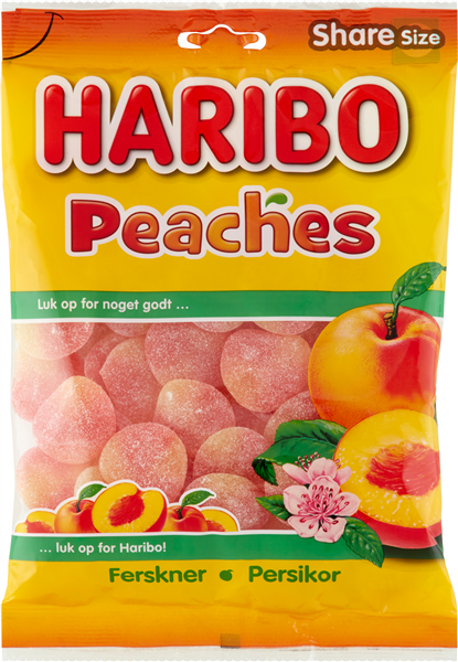 Haribo Ferskner – produktbillede