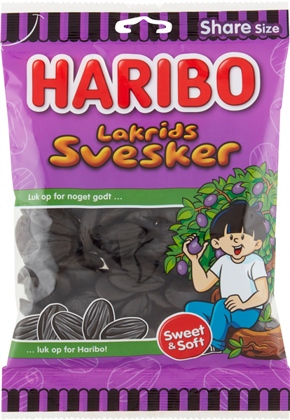 Haribo Lakrids Svesker