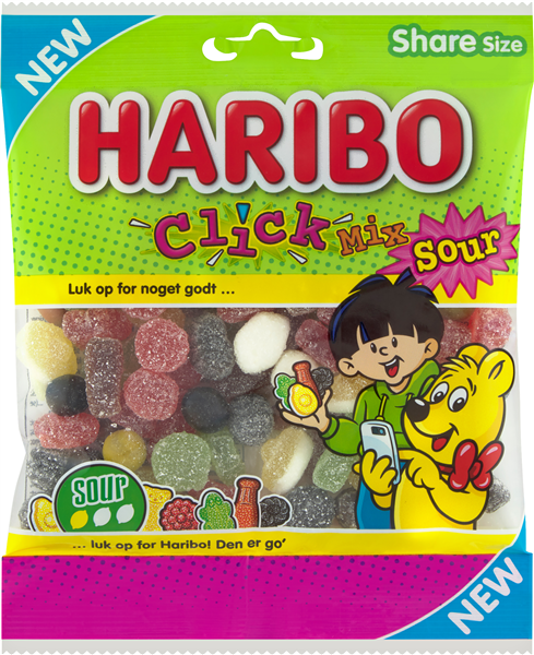 Haribo Click Mix Sour