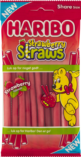 Haribo Strawberry Straws