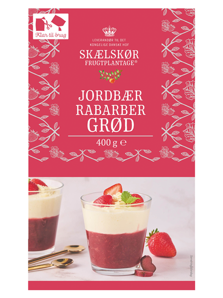 Skælskør Jordb/rabarb Grød