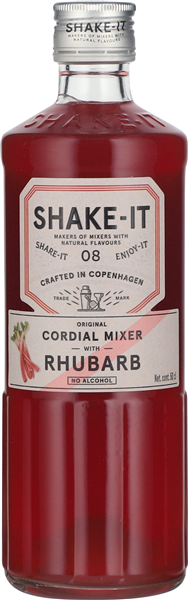 Shake-it Rhubarb Mixer 0% – produktbillede
