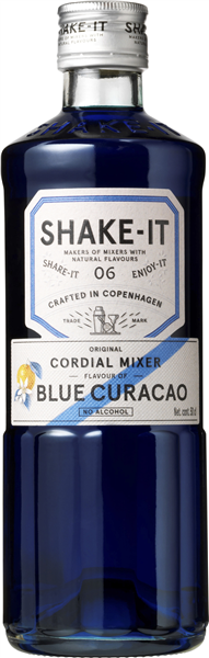 Shake-It Blue Curacao 0% – produktbillede