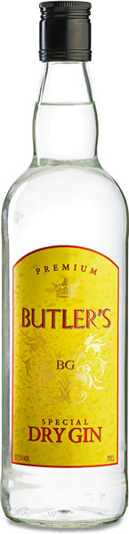 Butlers Dry Gin 37.5%