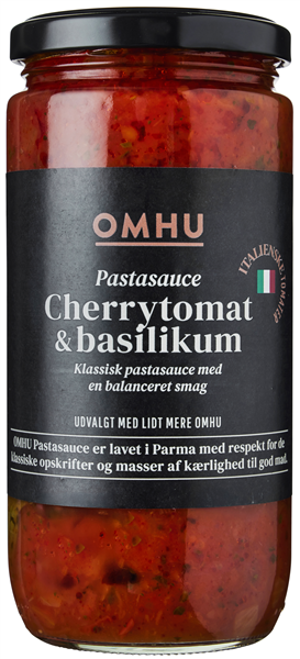 Omhu Tomat & Basilikum Sauce
