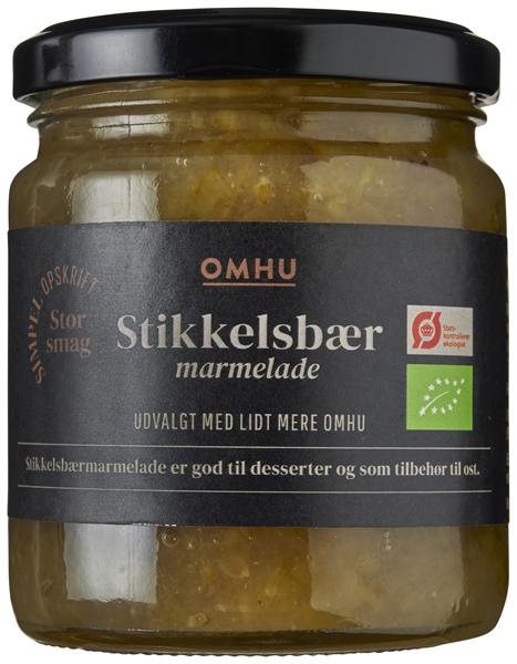Omhu Marmelad Stik.Bær Øko