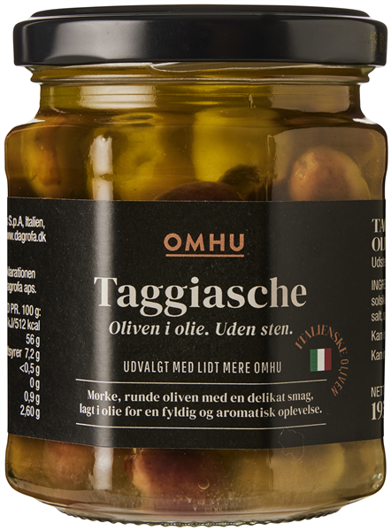 Omhu Taggiasche Oliven