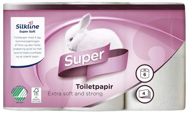 Silkline Supersoft Toiletpapir