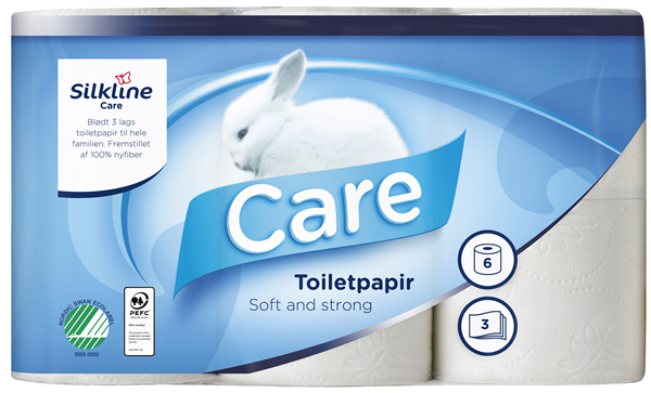 Silkline Care Toiletpapir