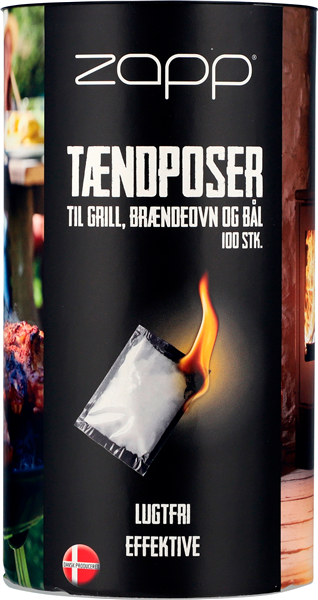 Zapp Optændingspose 100Stk – produktbillede