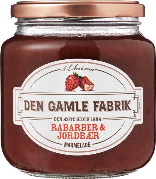 Dgf Jordbær Rabarber Marm.