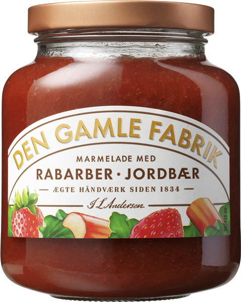 D.g.f.jordbær/rabarbermarm