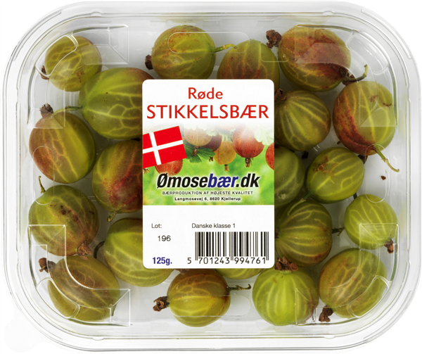 Stikkelsbær DK M/Låg
