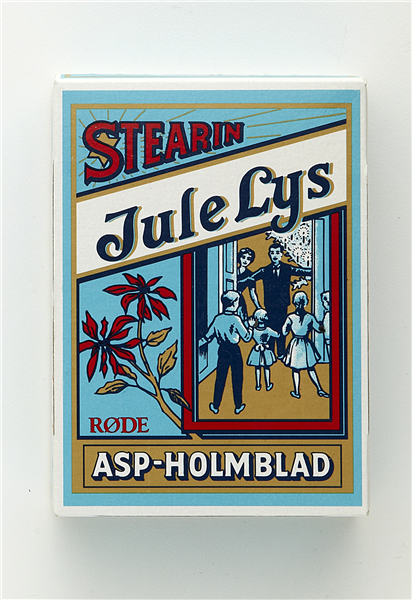 Asp Juletræslys Rød