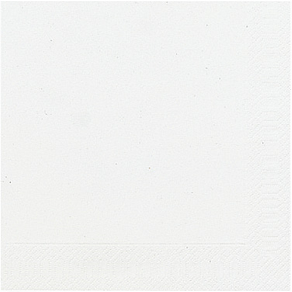Serviet 25 Cm Hvid