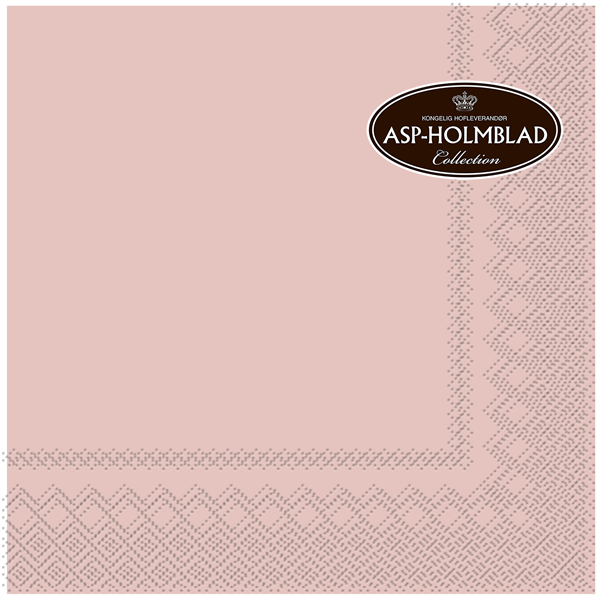 Serviet Unicolor Gl Rose – produktbillede