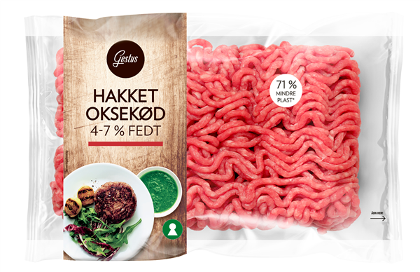 Gs Hakket Oksekød 4-7%