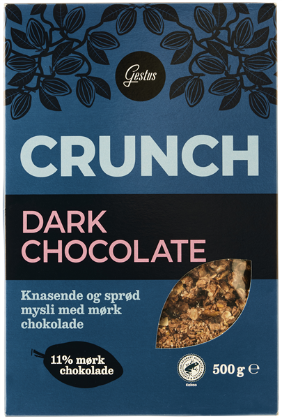 Gestus Crunch Mørk Choko