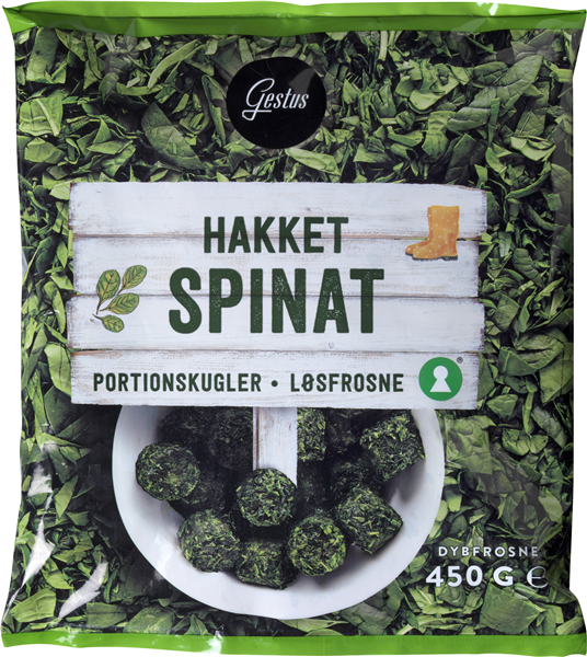 Gestus Hakket Spinat