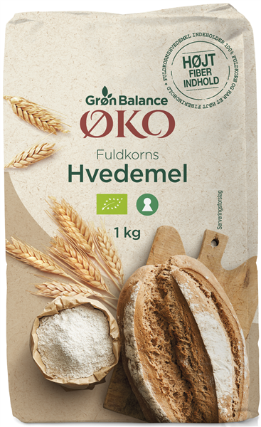 Gb Fuldkornshvedemel Øko