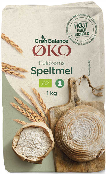 Gb Fuldkorn Speltmel Øko