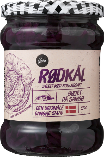 Gestus Rødkål M/solbærsaft