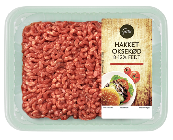 Hakket Oksekød 8-12%