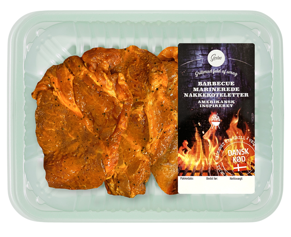BBQ Marinerenede Nakkekoteletter