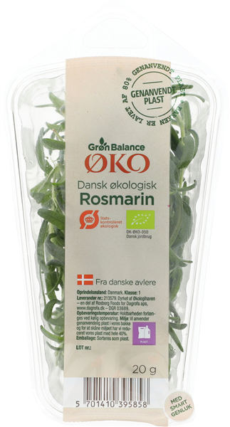 Øko-Afskåret Rosmarin (Gb)