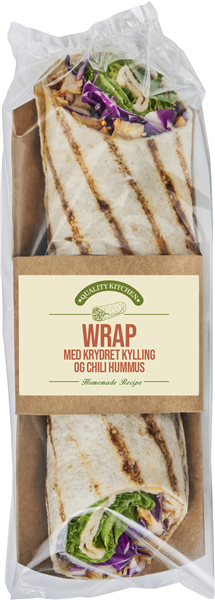 Gestus Wrap Kylling Chili Hummus