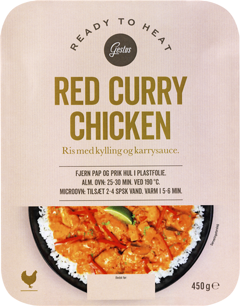Gestus Red Curry – produktbillede