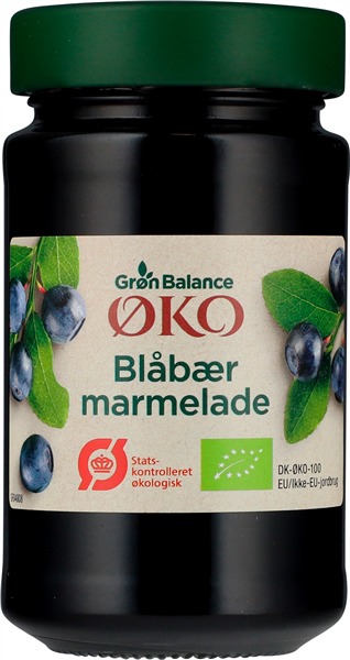 Gb Marmelade Blåbær Øko