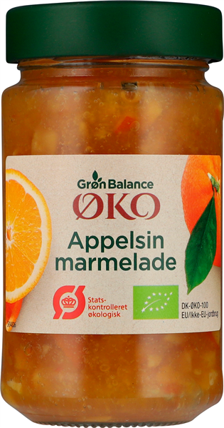 Gb Marmelade Appelsin Øko