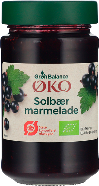 Gb Marmelade Solbær Øko