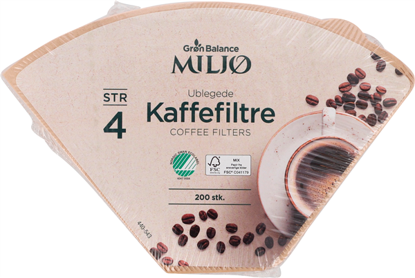Gb Kaffefilter Brun Nr 4