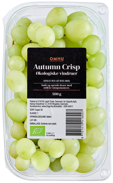 Økologiske druer Autumn Crisp