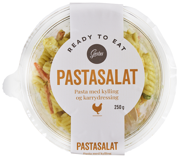 Pastasalat M/kylling Karry – produktbillede