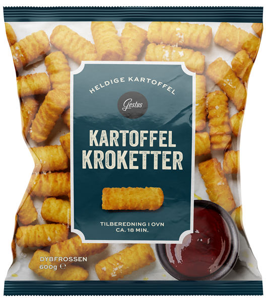 Gestus Kartoff. Kroketter