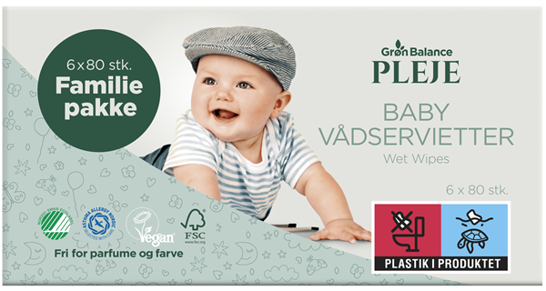 Gb Vådservietter Baby 6X8
