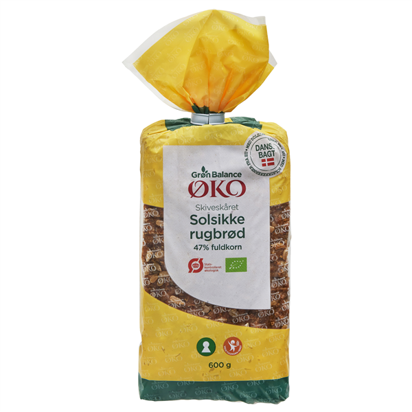 Gb Solsikke Rugbrød Øko