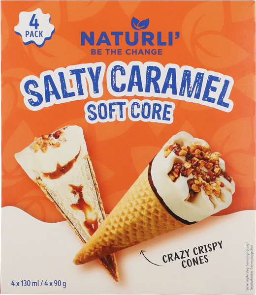 Naturli Salty Caramel Vaf