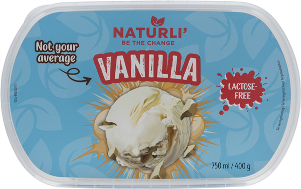 Naturli Vanilje Is Plantebaseret