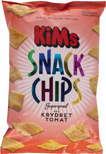 Kims Snack Chips Tomat